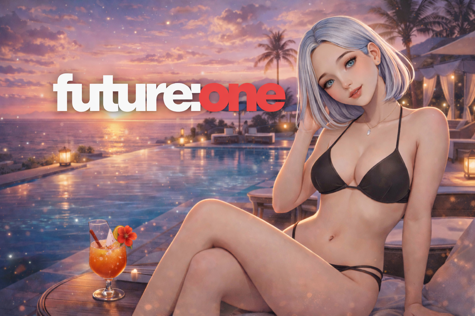 FUTURE:ONE wallpaper — Resort Night